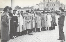 Pesäpallo delegation — Helsinki 1952